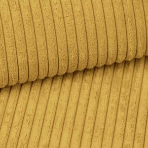 P43 Aztek Gold Rib Corduroy stof hoekbank