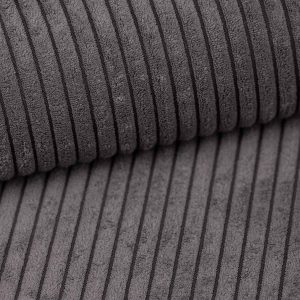 P22 Davys Grey Corduroy Ribstof hoekbank