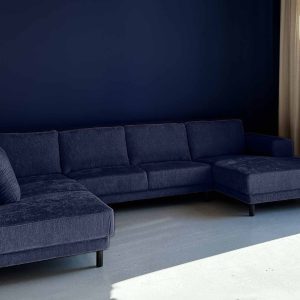 U bank XL links Boucle Navy Blue U bank aanbieding Drenthe