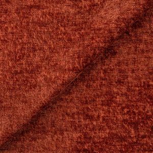 t07 Flame Red Boucle stof hoekbank 1