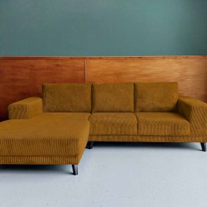 Kleine hoek bank sale Friesland Corduroy Ribfluweel Peru links