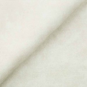 tor01 Platinum White Velvet hoek bank