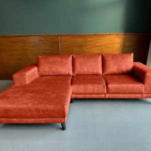 Fluwelen hoekbank sale Velours Velvet Crayola links
