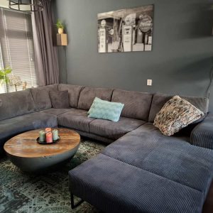 Winnaar Radio Continu actie - U-bank ribstof grijs - Onyx