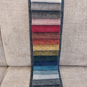 Kleurenstaal Boule Bouclé teddy stof